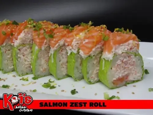Salmon Zest Roll